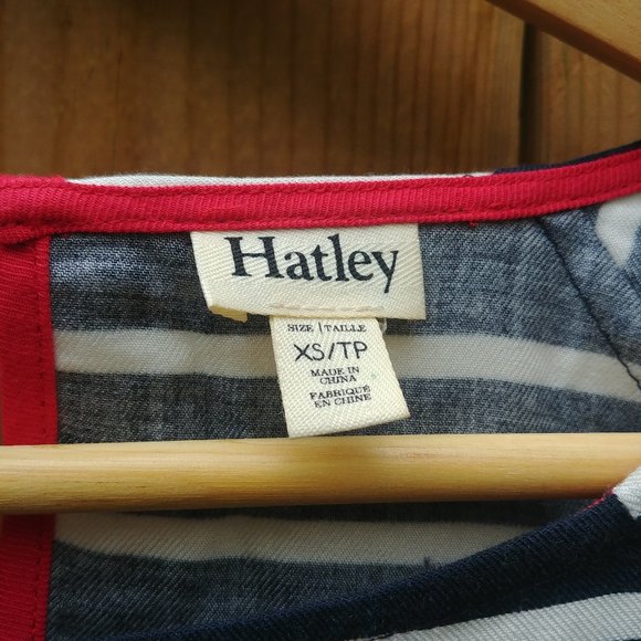 CLEARANCE Hatley XS Navy and White Striped Tunic/Dress - Picture 4 of 4